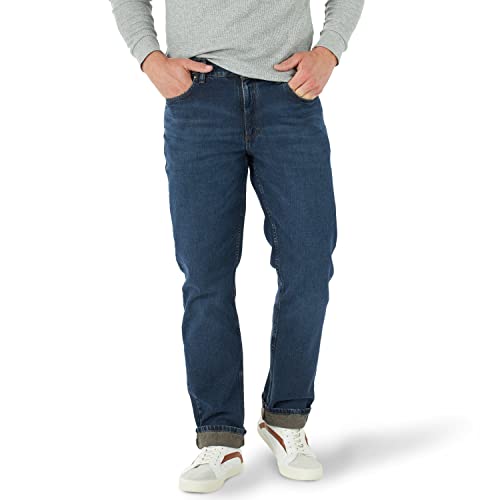 Lee Herren Legendäre Relaxed Straight Jeans, Nachtschatten (Night Shade), 36W / 32L von Lee