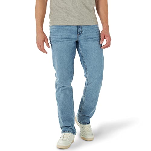 Lee Herren Legendary Relaxed Straight Jeans, Eisblau, 28W / 30L von Lee