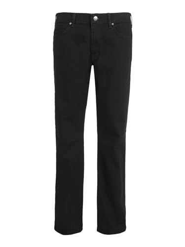 Lee Herren Legendary Slim Black Overdye Jeans, Black Overdye, 32W / 32L EU von Lee