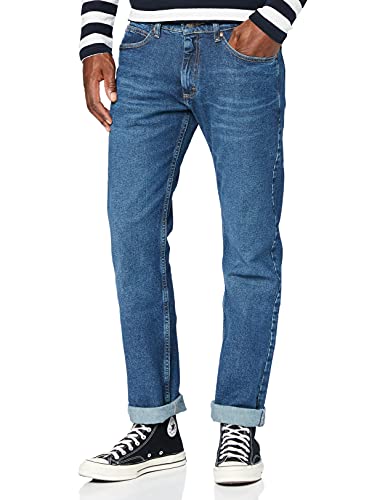 Lee Herren Legendary Slim Jeans, DARK WORN-IN, 34W / 34L von Lee