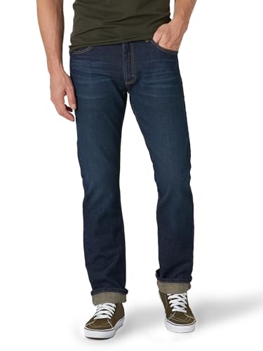 Lee Herren Legendary Slim Jeans mit geradem Schnitt, Road Rash, 36W / 32L von Lee