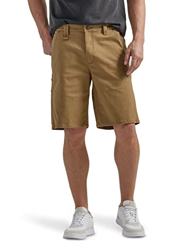 Lee Herren Legendary Workwear Carpenter Shorts, Dunkles Khaki, 54 DE von Lee