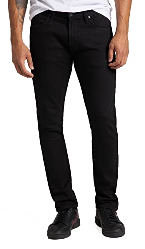 Lee Herren Luke Jeans, Black Rinse, 34W/30L von Lee