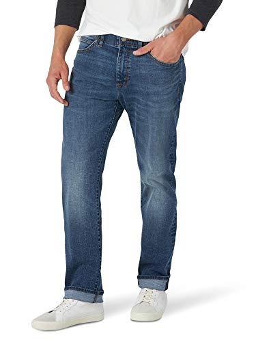 Lee Herren Athletic Tapered Xm Jeans, Abwischen, 40W / 30L EU von Lee