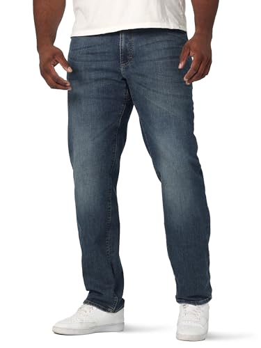 Lee Herren Modern Series Extreme Motion Relaxed Fit Jeans, Maddox, 52W / 29L von Lee