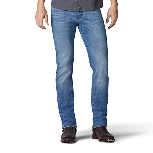 Lee Herren Extreme Motion Slim Straight Jeans, Bradford, 30 W/30 L von Lee