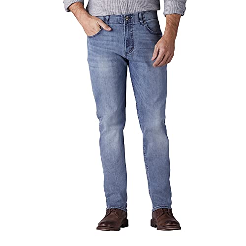 LEE Herren Modern Series Extreme Motion Straight Fit Tapered Leg Jeans, Theo, 32W / 32L von Lee