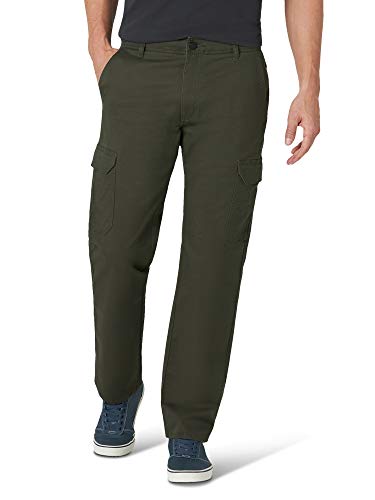 Lee Herren Performance Series Extreme Comfort Twill Straight Fit Cargo Pant Hose, Frontier Olive, 40W / 34L von Lee