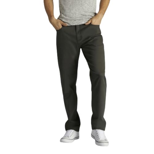 Lee Herren Extreme Motion Athletic Taper Jeans, Dunkel_Grau, 34W / 34L von Lee