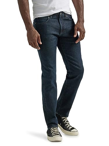 Lee Herren Extreme Motion Slim Straight Jeans, Zander, 30W / 32L von Lee