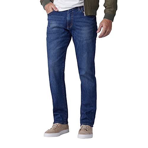 Lee Herren Extreme Motion Straight Taper Jeans, Maddox, 36W / 34L von Lee