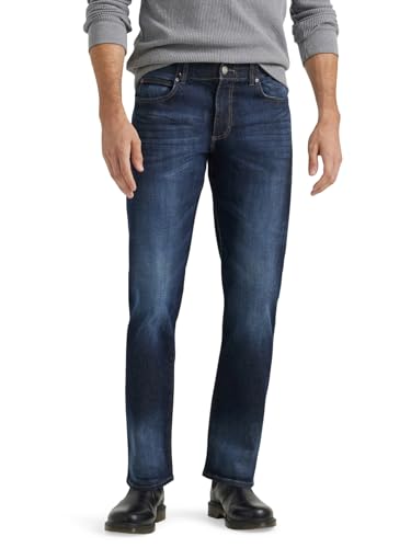 Lee Herren Extreme Motion Straight Taper Jeans, Reise, 40W / 30L von Lee