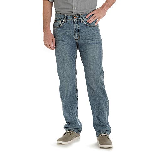 Lee Herren Premium Select Regular Fit Straight Jeans, Phantom, 42W / 30L EU von Lee