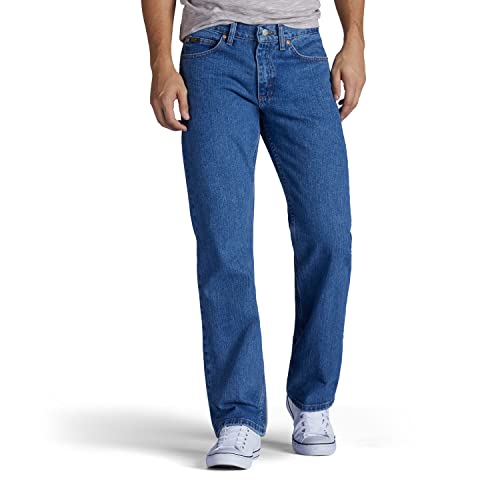 LEE Herren Regular Fit Bootcut Jeans - Blau - 32W / 34L von Lee