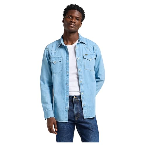 Lee Herren Regular Western Shirt, Lakeside Wash, L EU Lee Herren Regular Western Shirt, Lakeside Wash, L EU von Lee