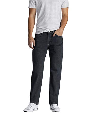 Lee Herren Relaxed Fit Straight Leg Jeans, Newman, 36W / 28L von Lee