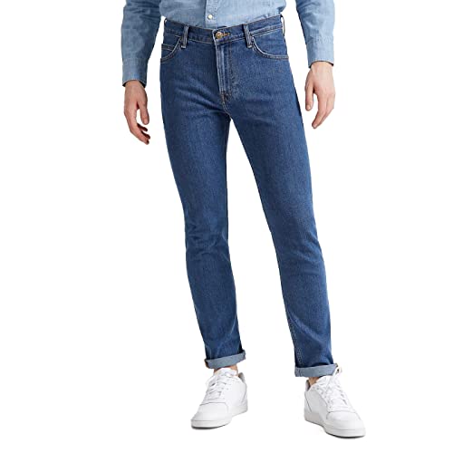 Lee Herren Rider' Jeans, Mid Stone, 32W / 30L von Lee