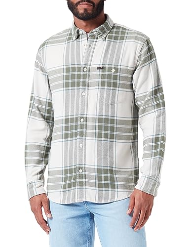 Lee Herren Riveted Shirt, Grün, M EU von Lee