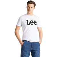 Lee Herren Rundhals T-Shirt Wobbly Logo von Lee