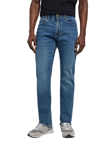 Lee Herren Slim Fit MVP Jeans, Blau, 28W / 32L von Lee