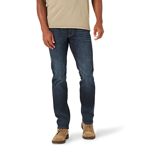 Lee Herren Slim Straight Leg Extreme Motion-Pantalones Vaqueros de Pierna Recta44 رو اللرر ا للو لو ل ا Performance Series Calça Justa E Reta Com Movimento Extremo Jeans, Reise, 29W / 32L von Lee