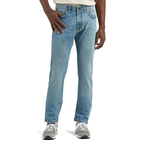 Lee Herren Straight Fit MVP Extreme Motion Jeans, Posty, 30W/34L von Lee