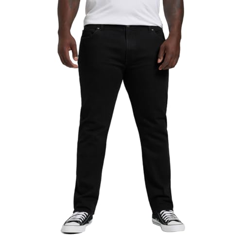 Lee Herren Straight Fit Mvp Jeans, Schwarz, 44W / 32L von Lee