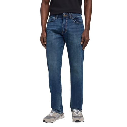 Lee Herren Straight Fit Xm Extreme Motion Jeans, Maddox, 29W / 32L von Lee