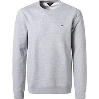 Lee Herren Sweatshirt grau Baumwolle unifarben von Lee