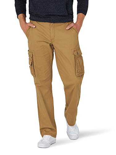 Lee Herren Wyoming Relaxed Fit Cargo Pant Hose, Braun, 30W / 32L von Lee