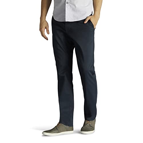 Lee Herrenhose aus der Performance-Serie, extrem komfortabel, schmale Hose, Navy, 33W / 29L von Lee