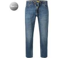 Lee Herren Jeans blau Baumwoll-Stretch Straight Fit von Lee