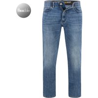 Lee Herren Jeans blau Baumwoll-Stretch Straight Fit von Lee