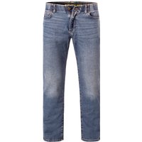 Lee Herren Jeans blau Baumwoll-Stretch Straight Fit von Lee