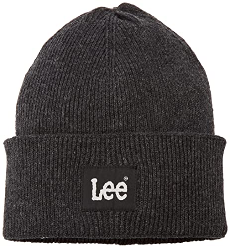 Lee Men Beanie Hat, Black, One Size von Lee