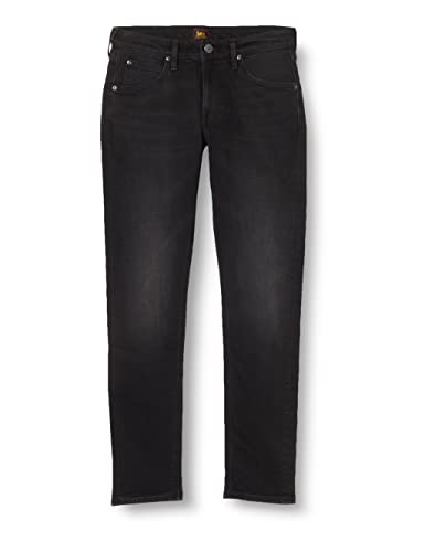 Lee Men lukee Jeans, Pitch Black, W33 / L32 von Lee