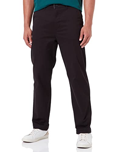 Lee Men Relaxed Chino Black Pants, W32 / L34 von Lee