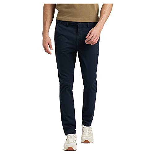 Lee Men Slim Chino Pants, DEEP Navy, W31 / L32 von Lee