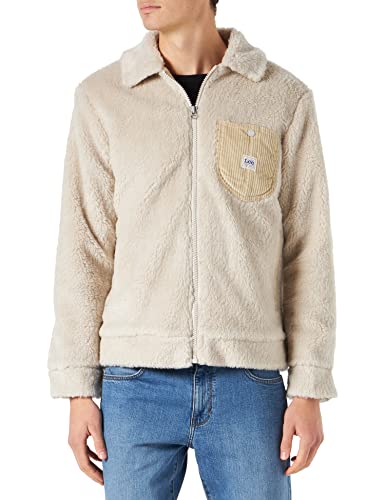 Lee Men's 91B Sherpa Jacket, Ecru, XX-Large von Lee