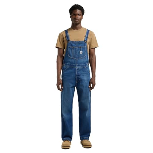 Lee Men's BIB Overall, Bash Indigo, L von Lee