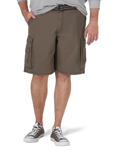 Lee Men's Big and Tall New Belted Wyoming Cargo Short, Vapor, 48 von Lee