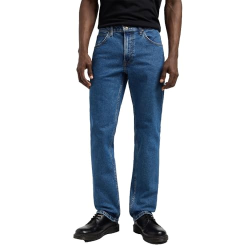 Lee Men's Brooklyn Straight Jeans, Belmont, 34/32 von Lee