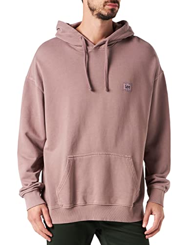 Lee Men's CORE Loose Hoodie Hooded Sweatshirt, Purple Storm, XX-Large von Lee