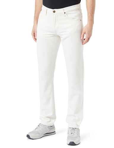 Lee Men's Daren Zip Fly Jeans, White, 32W/ x 32L von Lee