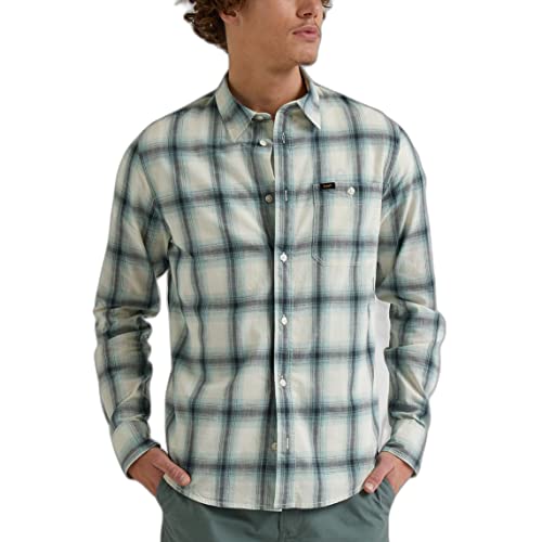 Lee Men's LEESURE Shirt, Dusty Jade, X-Large von Lee