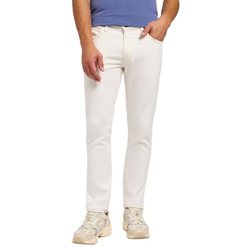 Lee Men's Luke Jeans, White, 32W/ x 32L von Lee