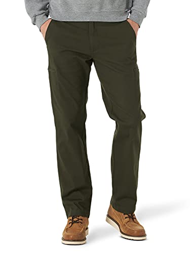 Lee Men's Performance Series Extreme Comfort Cargo Pant, Frontier Olive, 40W x 32L von Lee