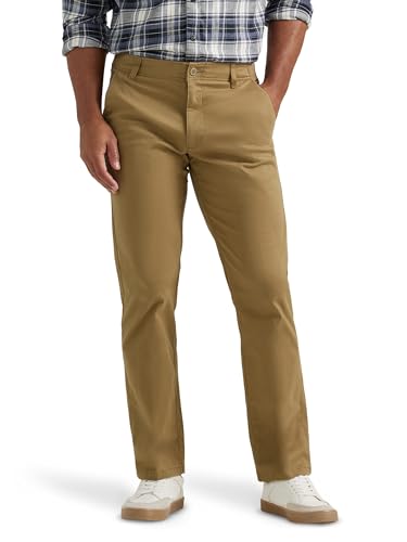Lee Men's Performance Series Extreme Comfort Straight Fit Pant, Bronze, 38W x 32L von Lee