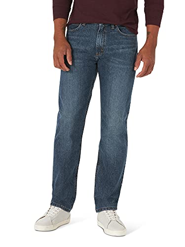 Lee Herren Regular Fit Straight Leg Jeans, Leutnant, 29 W/30 L von Lee