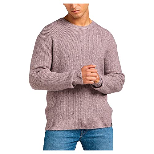 Lee Men's Seasonal Crew Pullover Sweater, Purple Storm, Large Lee Men's Seasonal Crew Pullover Sweater, Purple Storm, Large von Lee